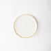 Side Rimmed Plate - Natural Ivory-Ceramic