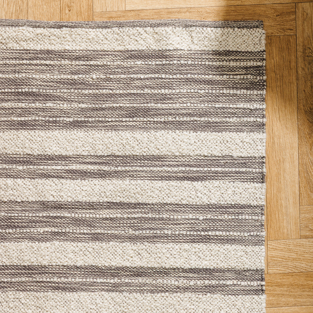 Home.Life Linear Loom Runner Light Grey-Carpets/Rugs