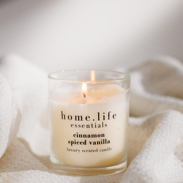 Home.Life Luxury Scented Candle Cinnamon Spiced Vanilla-Home.Life Candles