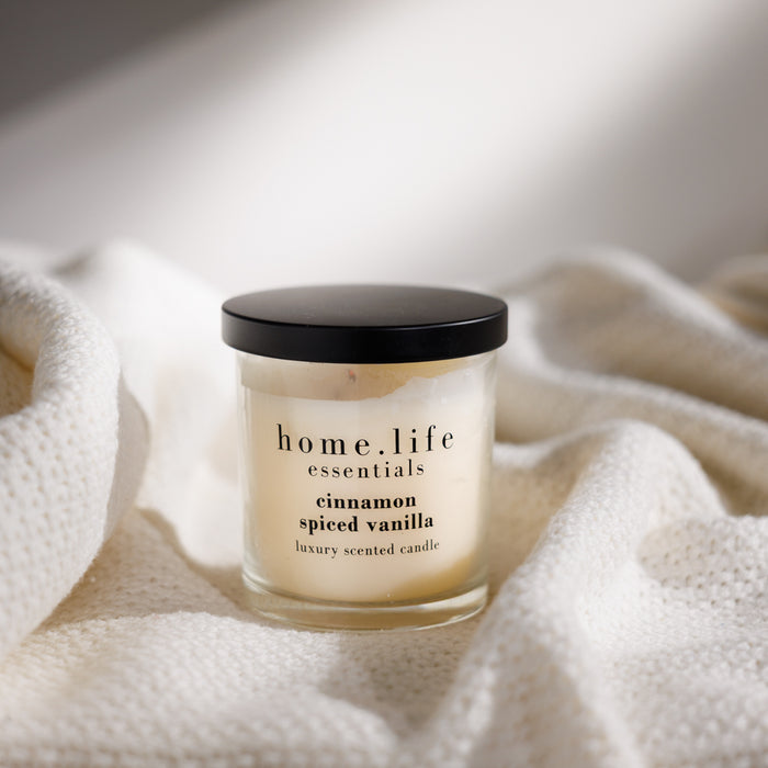 Home.Life Luxury Scented Candle Cinnamon Spiced Vanilla-Home.Life Candles