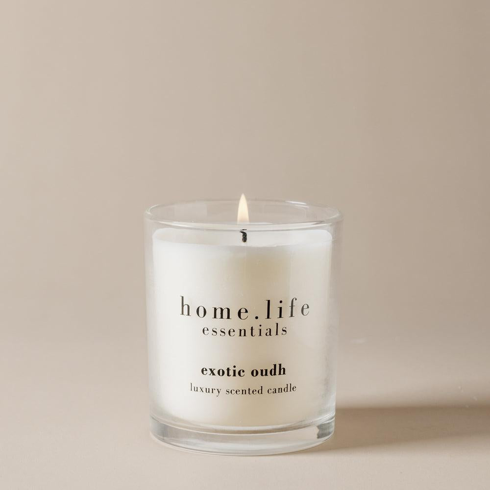 Home.Life Luxury Scented Candle Exotic Oudh-Home.Life Candles