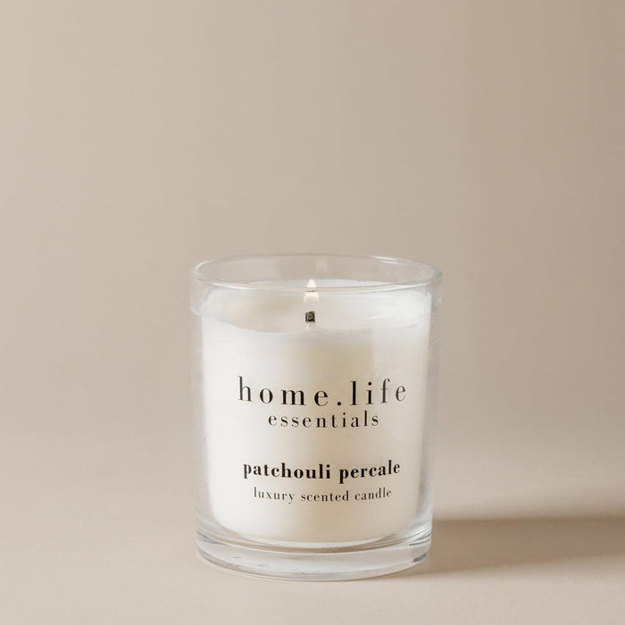 Home.Life Luxury Scented Candle Patchouli Percale-Home.Life Candles