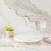 Home.Life Marble Display Platter with Metal Legs-Platters