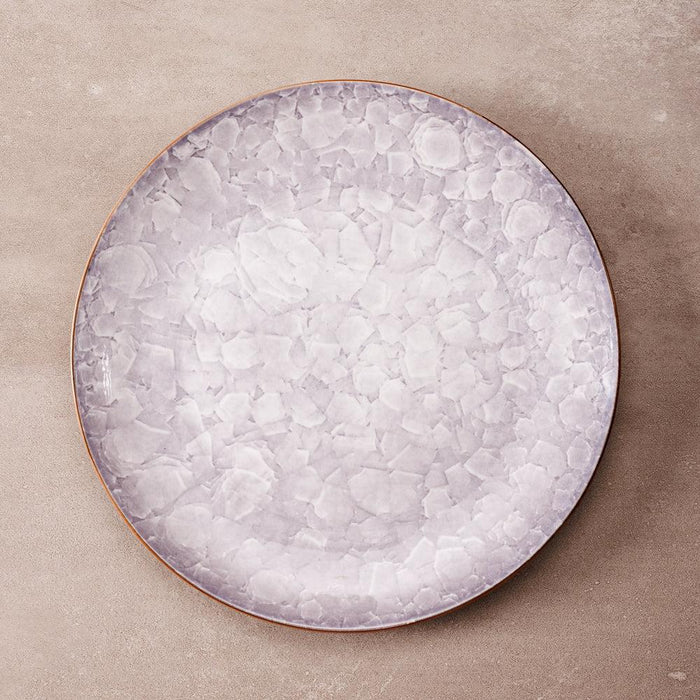 Home.Life Marbled Dinner Plate Mushroom-Plates