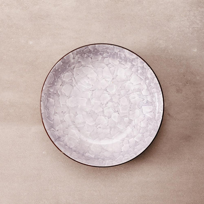 Home.Life Marbled Salad Bowl Mushroom-Bowls