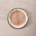 Home.Life Marbled Side Plate Forest Fern