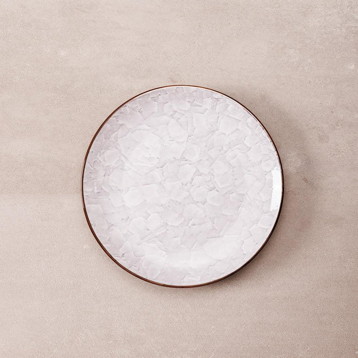 Home.Life Marbled Side Plate Mushroom-Plates