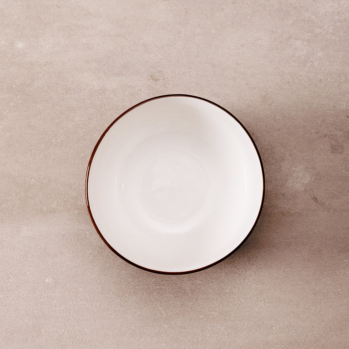 Home.Life Marbled Soup Bowl Mushroom-Bowls