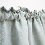 Home.Life Matelasse Lined Taped Curtain Duck Egg