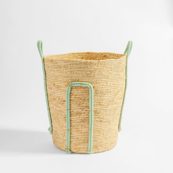 Home.Life Natural Corn Rope Handle Basket Duck Egg-Storage Baskets