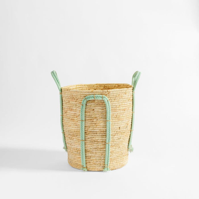 Home.Life Natural Corn Rope Handle Basket Duck Egg-Storage Baskets
