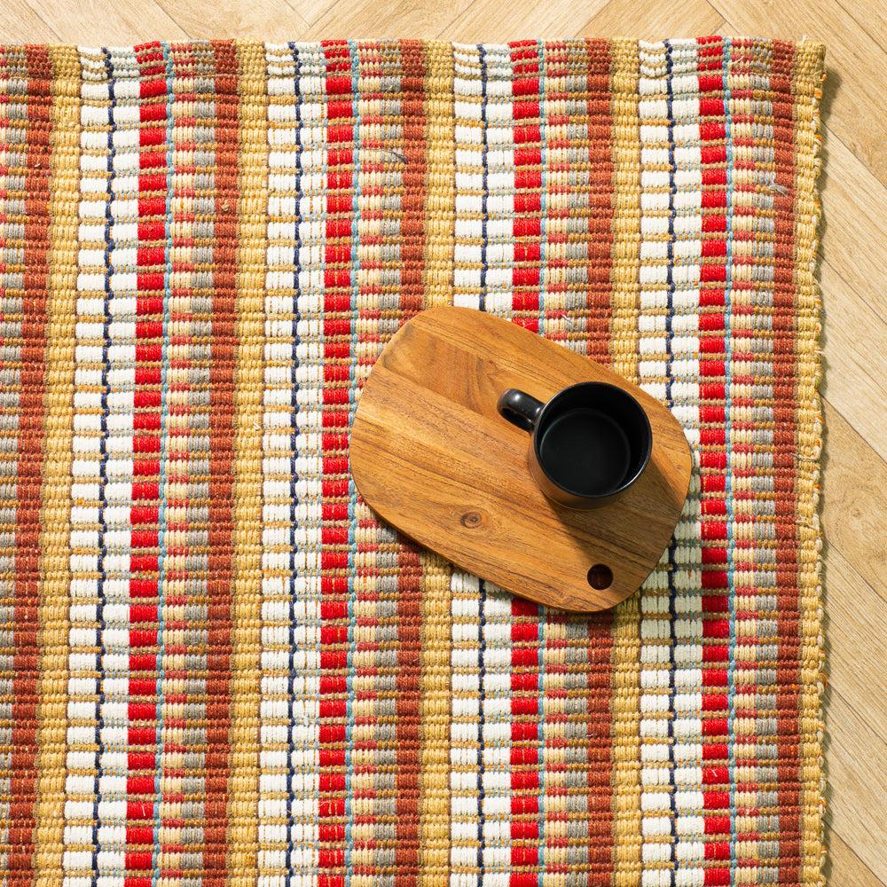 Home.Life Nautica Harvest Stripe Jute Carpet-Carpets/Rugs