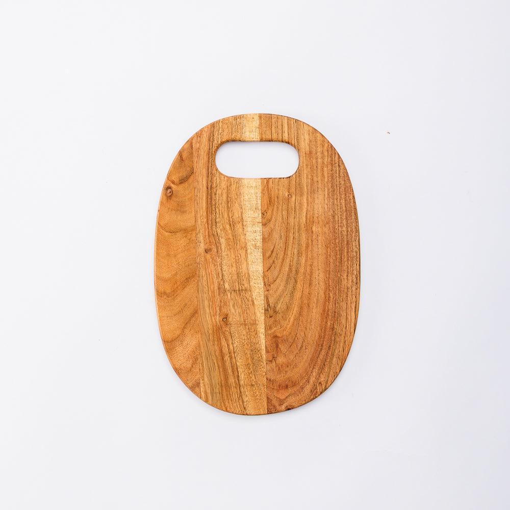 Home.Life Oval Chopping Boards Natural Set of 2-Chopping Boards