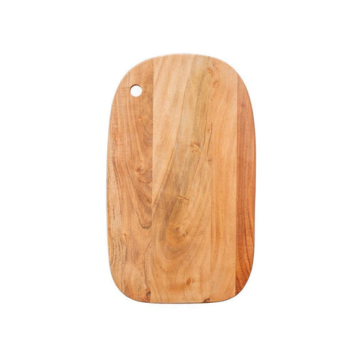 Oval Wooden Serving Board with Hole-Wooden Board