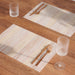HOME.LIFE Placemat Cappuccino - 6 Pack-Placemats