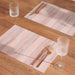 HOME.LIFE Placemat Dusty Pink - 6 Pack-Placemats