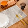 Home.Life Placemats Ripple Grey 6 Pack