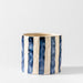 Home.Life Planter Natural Bold Stripe Ocean Bay-Décor