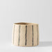 Home.Life Planter Natural Double Stripe Black-Décor