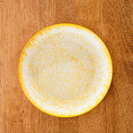 Home.Life Printed Glazed Dinner Plate Golden Haze