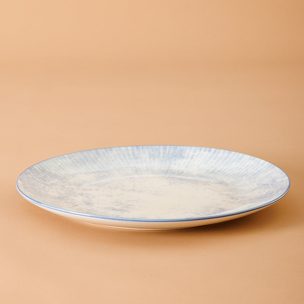 Home.Life Printed Glazed Dinner Plate Sky Haze-Plates