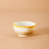 Home.Life Printed Glazed Soup Bowl Golden Haze