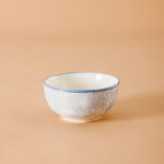 Home.Life Printed Glazed Soup Bowl Sky Haze