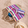 Home.Life Rainbow Reef Beach Bag Pink