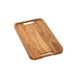 Rectangular Wooden Serving Tray with Inner Handle-Tray