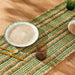 Home.Life Seagrass Table Runner Hunters Green-Table Runners