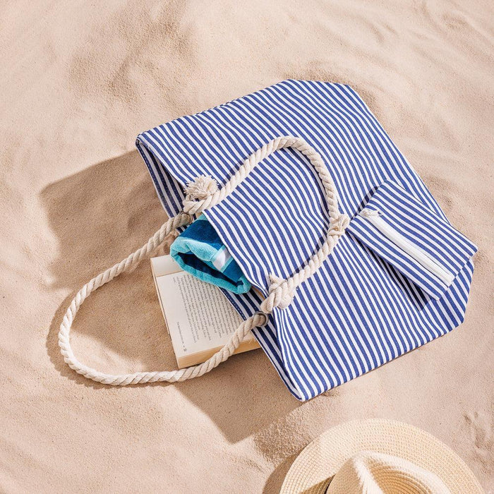Home.Life Beach Bag Seaside Stripes-Beach Bags