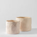 Home.Life Shaped Planter Organic Natural Ivory-Décor