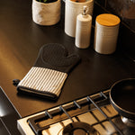 Home.Life Silicone Oven Glove Black