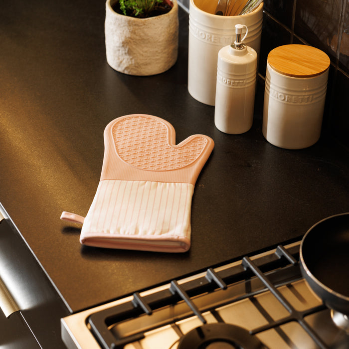 Home.Life Silicone Oven Glove Blush-Oven Glove