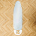 Home.Life Sky White Stripe Ironing Board Cover Light Blue-Ironing Board