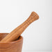 Wooden Mortar & Pestle