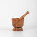 Wooden Mortar & Pestle