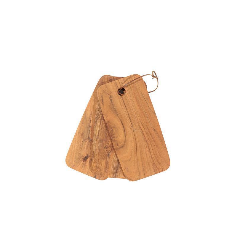Home.Life Wooden Rectangular Boards with Corner Hole Set of 3-Chopping Boards
