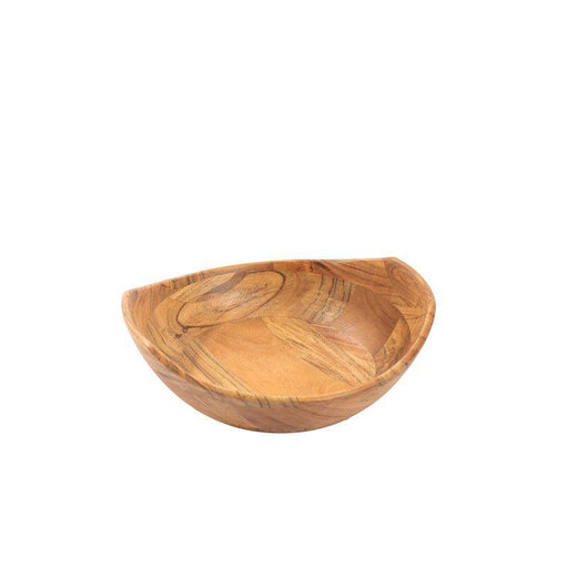 HOME.LIFE Wooden Round Organic Shape Bowl-Bowl