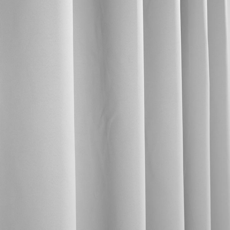 HOME.LIFE Woven Blockout Taped Curtain - white