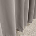 HOME.LIFE Woven Blockout Taped Curtain - Pewter