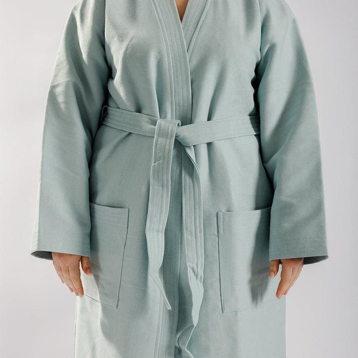 Hotel Luxe Premium Cotton Bathrobe Aquifer-Bathrobes