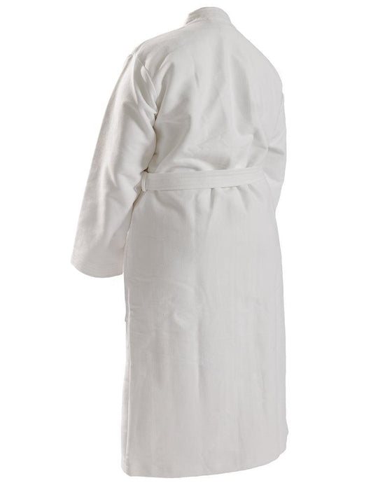 Hotel Luxe Premium Cotton Bathrobe White-Bathrobes