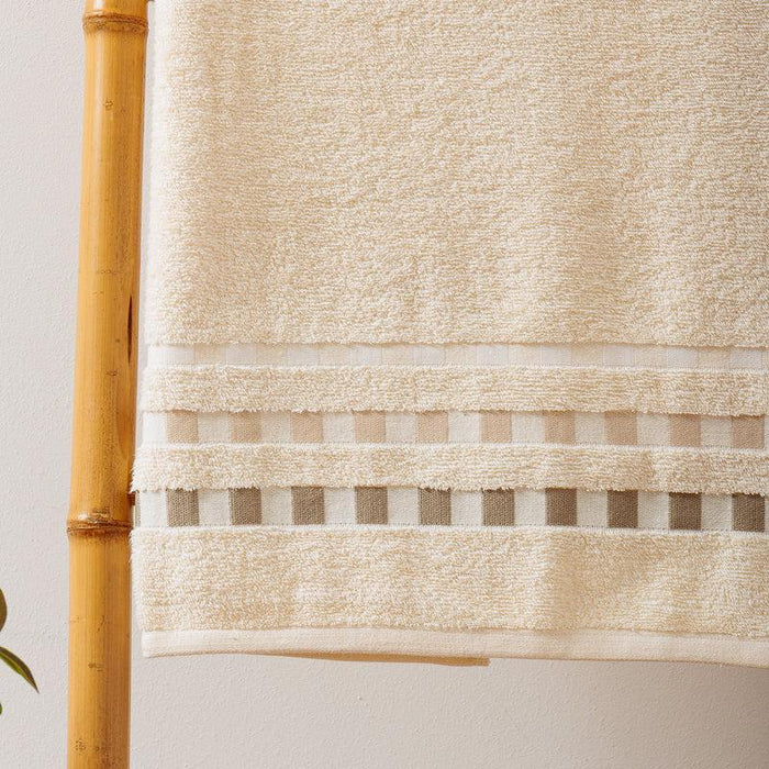 Imported XXL Bath Sheet - Cream-TOWELS