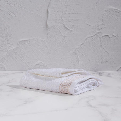 Jacquard Crest Collection Guest Towel