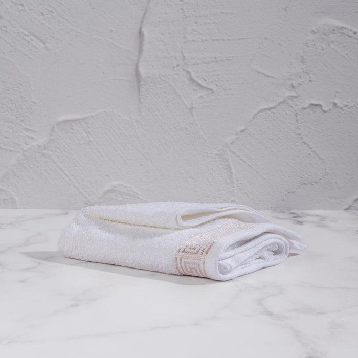 Jacquard Crest Collection Guest Towel