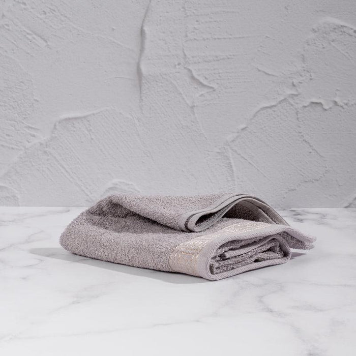 Jacquard Crest Collection Guest Towel