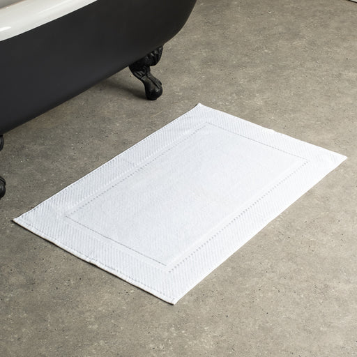 Large Bath Tub Mat - White-Bath Mat