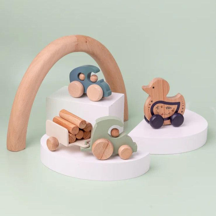 Little Greyton - Double Push Car