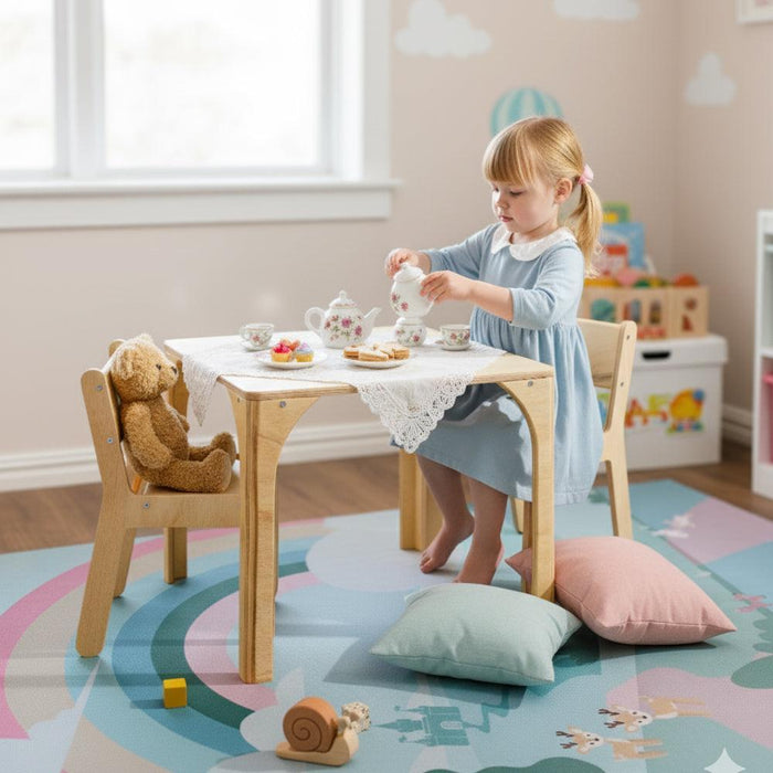 Logan Toddler Table and Chairs Set-Tables
